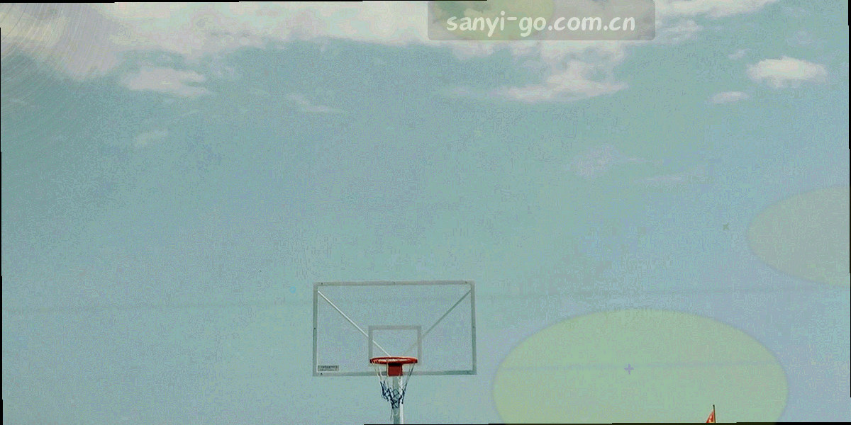 四步合作流程的抽象图形，节点之间以细线连接